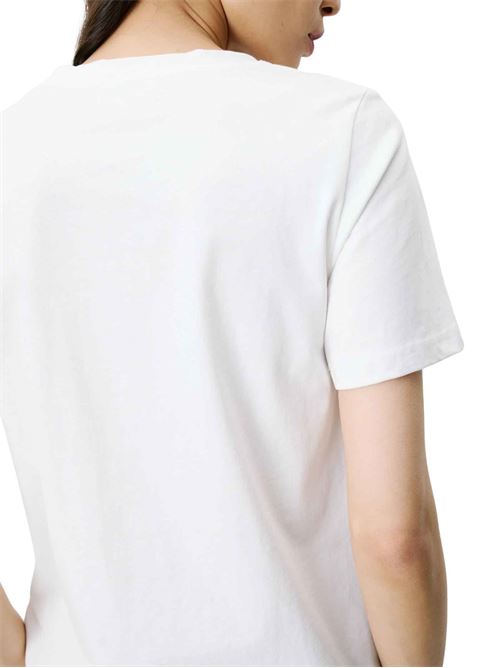 T-shirt girocollo con stampa in velour Grace & Mila | FW2617068IVOIRE